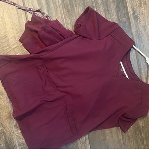 MedCouture Jogger Set, Maroon. NWOT
